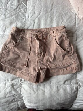 American Eagle Outfitters Blush Corduroy Shorts